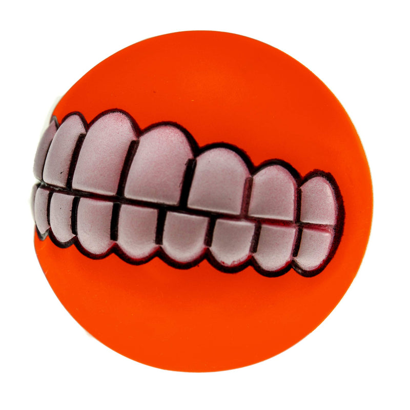 PROtastic Squeaky funny teeth dog ball - Fun Christmas toy/gift for your dog - PawsPlanet Australia