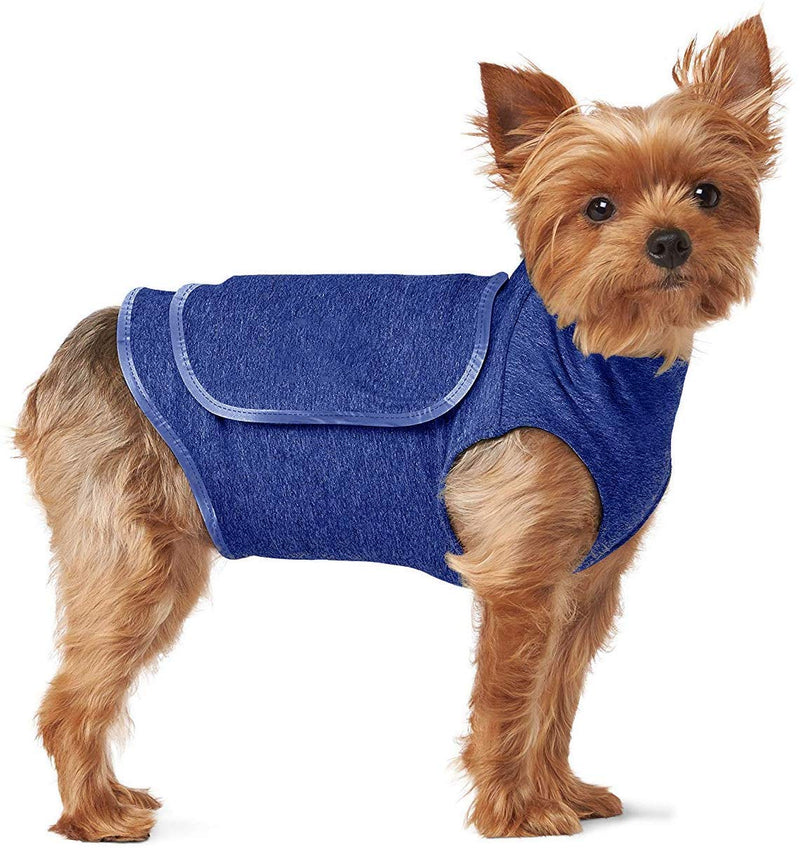 Pethiy Calming Vests for Dogs, for Thunder and Anxiet,for XS Small Medium Large XL Dogs-Blue-XS Blue - PawsPlanet Australia