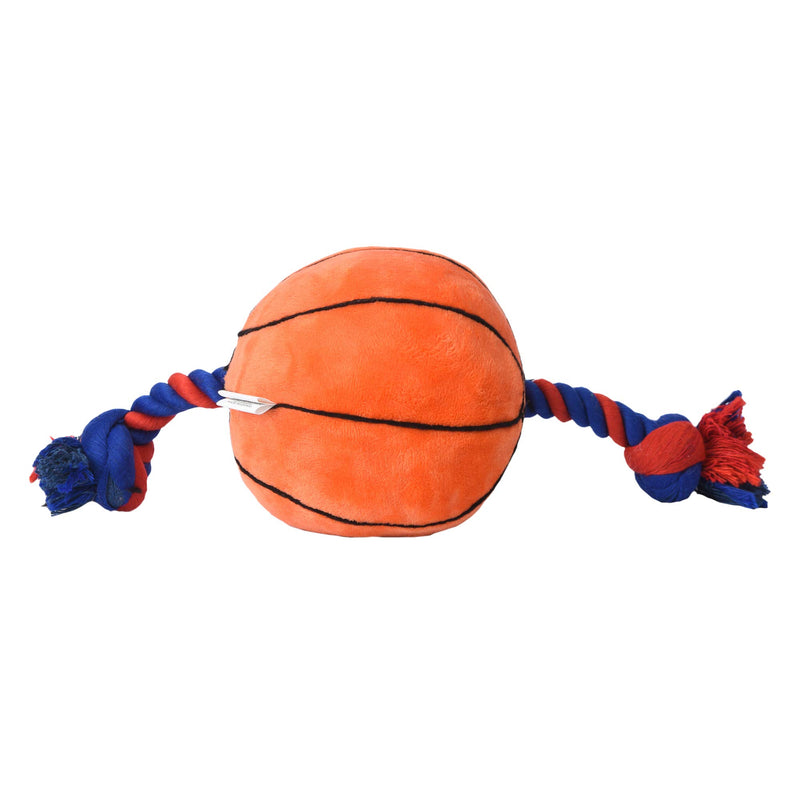 LOONEY TUNES Space Jam 2 Tune Squad Toys, Basketball Dog Toys, Dog Balls, Dog Toy Balls, Dog Rope Toy, Dog Squeak Toys from Looney Tunes Space Jam 2 - Warner Bros Dog Toys - Looney Tunes Toys Basketball Rope - PawsPlanet Australia