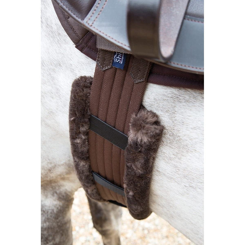 Shires Performance Supafleece GP Girth Cover: Natural: 24" - PawsPlanet Australia