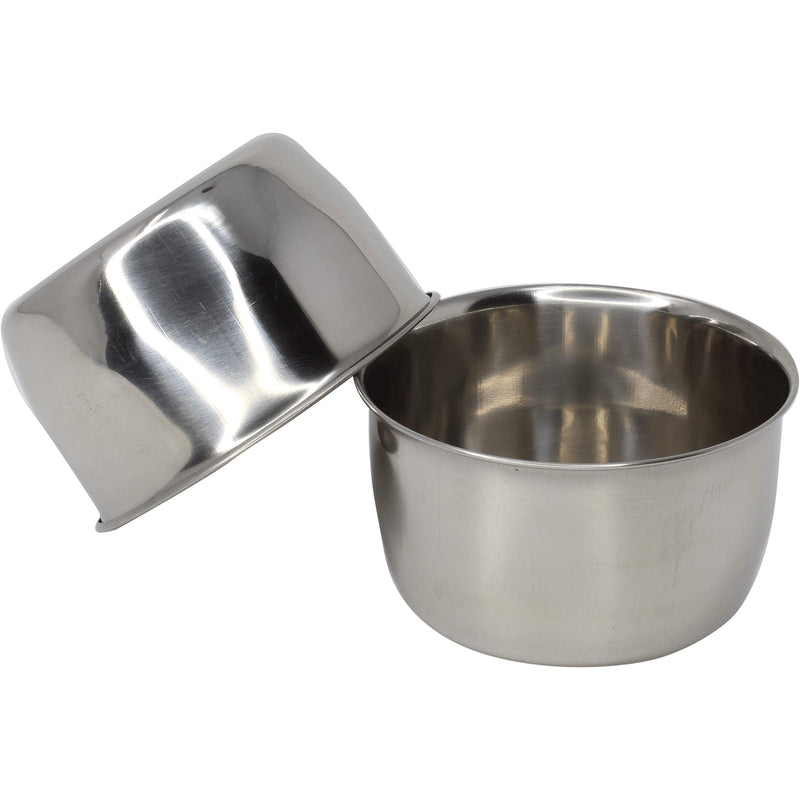 Bonka Bird Toys Stainless Steel Cup Clamp 2pk (5) oz - PawsPlanet Australia