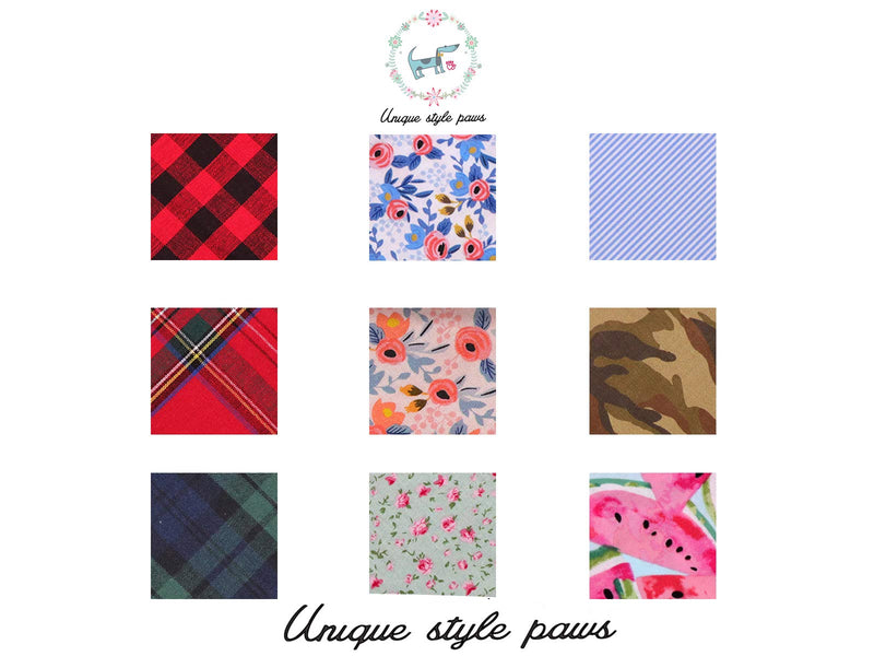 unique style paws Dog Bandanas 1PC Washable Bibs Scarf, Pet Dog Kerchief, Cotton Triangle Dog Scarfs for Small Medium Large Girl or Boy Dogs and Cats Black and Red - PawsPlanet Australia