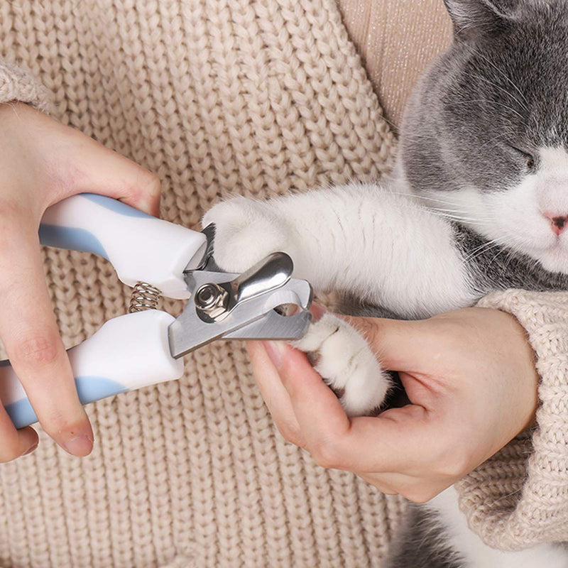 Claw scissors, professional claw care, claw pliers with safe spacer and claw file for large and medium-sized dogs and cats in the pet salon... - PawsPlanet Australia