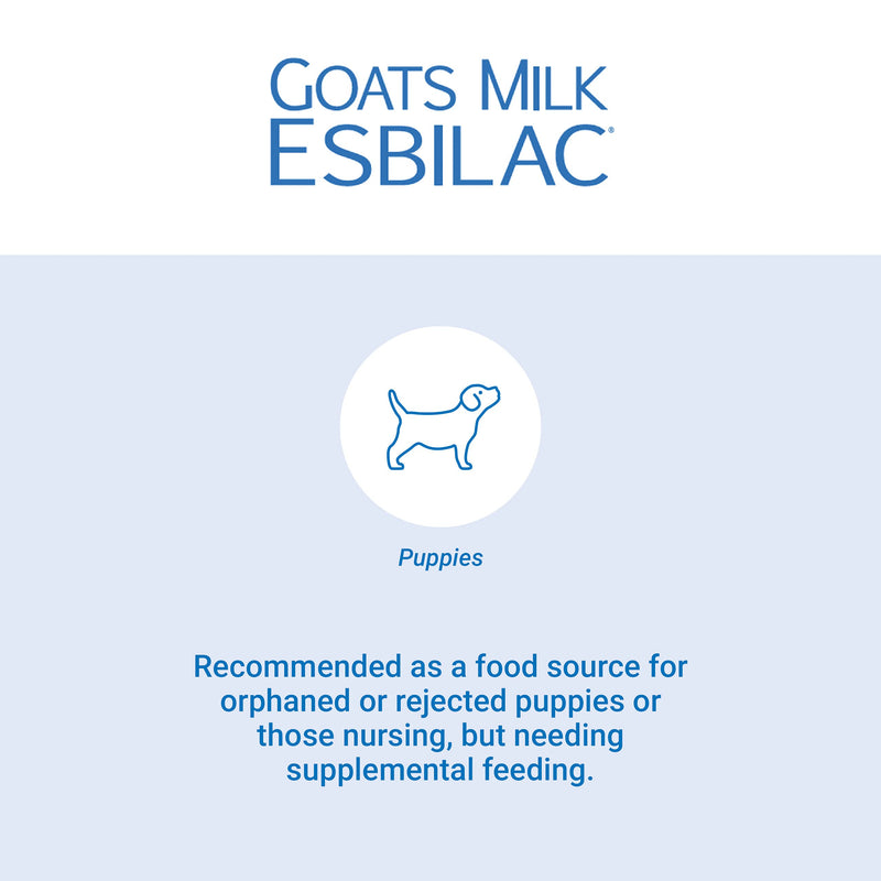 PetAg Esbilac Goat's Milk Powder Puppy Milk Replacer - Milk Formula for Puppies with Sensitive Digestive Systems 12 Ounce (Pack of 1) - PawsPlanet Australia