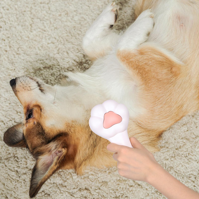 Lollanda Cat Brush Dog Brush, Self-Cleaning Dog Cat Brush for Long Hair/Short Hair, Cat Brush with Massage Particles, Pet Brush for Pet Grooming, Massage, Grooming, Loose Fur - PawsPlanet Australia