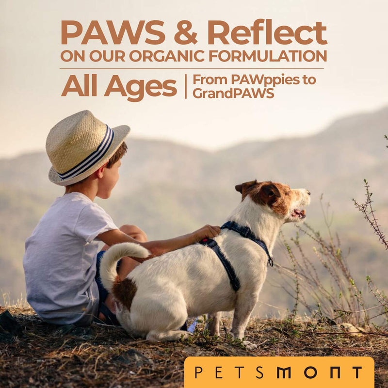 Petsmont Organic Paw Balm for Dogs & Cats 2oz - Made in USA - Heals Dry, Cracked, Irritated Dog Paws - Dog Balm, Natural Dog Nose Balm, Paw Paw Balm for Dogs Natural, Dog Paw Balm, Paw Balm for Cats - PawsPlanet Australia