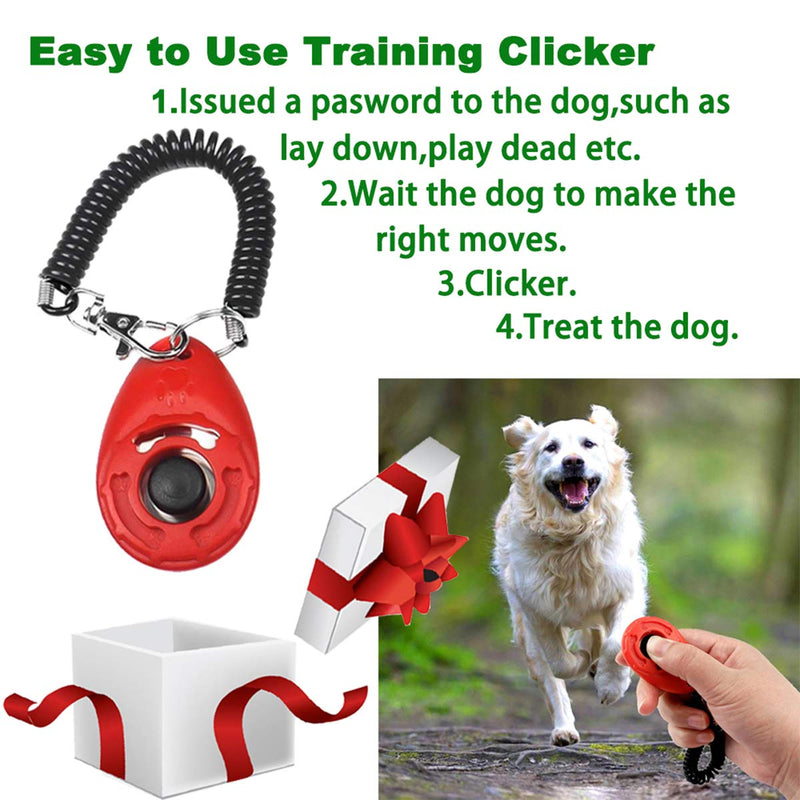 ChunHee Dog Bell for Potty Training Wireless Doggie Door Bell for Dog Puppy Training Sliding Door/Go Outside Doorbell and Waterproof Touch Button, 1 Receiver + 2 Transmitter - PawsPlanet Australia