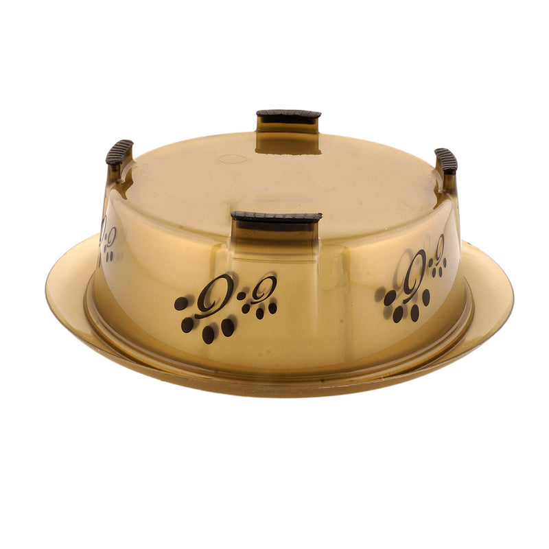 [Australia] - Iconic Pet 52398 Colour Splash Designer Oval Fusion Bowl Medium Brown 