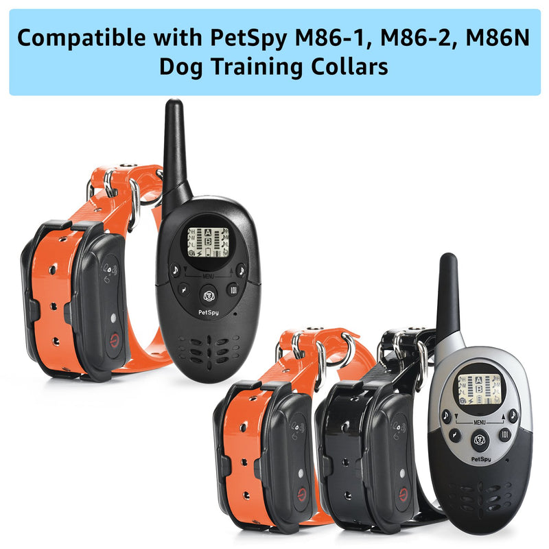 [Australia] - PetSpy M86 Extra Remote Transmitter - Replacement Part for 1100 Yards Advanced Dog Training Systems M86-1, M86-2 and M86N Grey 