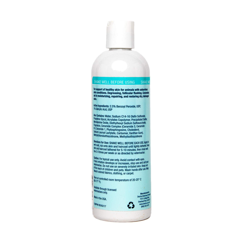 Dechra DermaBenSs Shampoo for Dogs, Cats & Horses (12oz) - Gentle, Soap-Free, Antiseborrheic and Antimicrobial (1810011) - PawsPlanet Australia