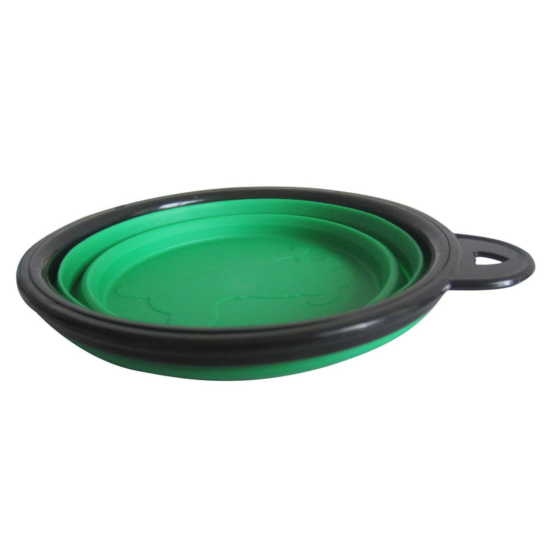 gaivp Collapsible Dog Bowl, Travel Dog Bowl for Small to Large Dogs (green - PawsPlanet Australia