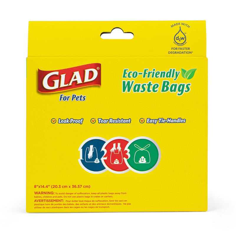 Glad Eco Friendly Dog Waste Bags - Earth Friendly Dog Waste Bags for All Dogs, Leak Proof and Heavy Duty Dog Poop Bags - Pet Waste Bags, Poop Bags for Dogs, Waste Bags for Dogs, Dog Bags for Poop 120 Count Lavender - PawsPlanet Australia