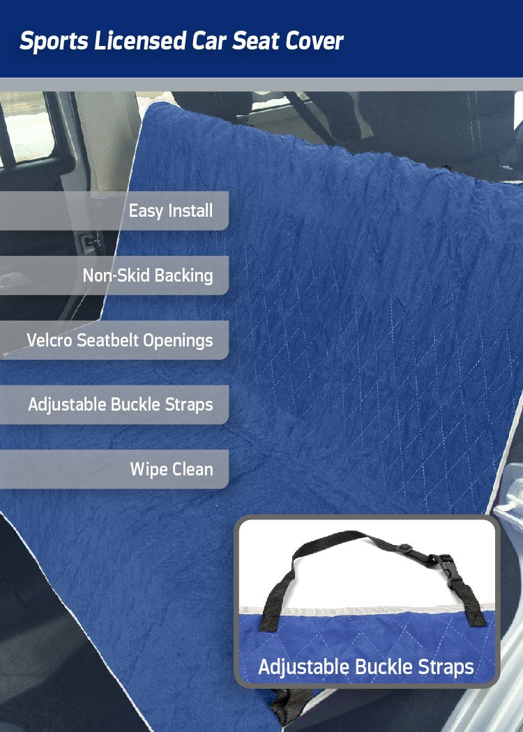 [Australia] - Pets First Collegiate Texas Longhorns Pet Car Seat Cover 