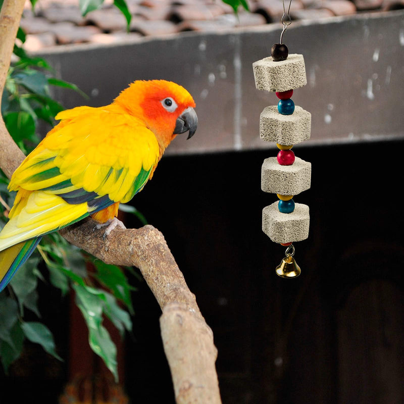 Bird Perch Platform Stand Wood for Small and Medium Animals Parrot Parakeet Conure Cockatiel Budgie Gerbil Rat Mouse Chinchilla Hamster Cage Accessories Exercise Toys Sector style-1 - PawsPlanet Australia