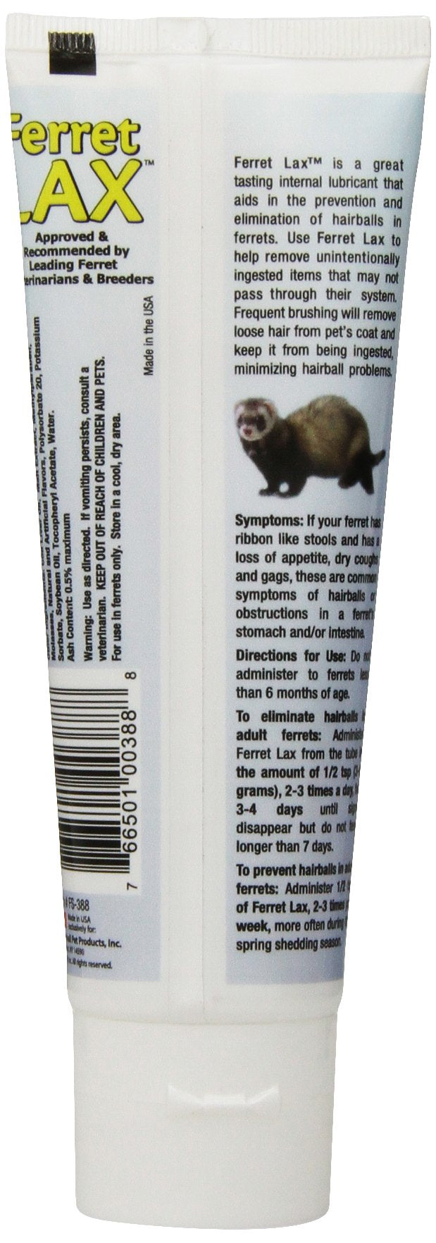Marshall Ferret Lax Hairball and Obstruction Remedy for Ferrets, 3-Ounce - PawsPlanet Australia