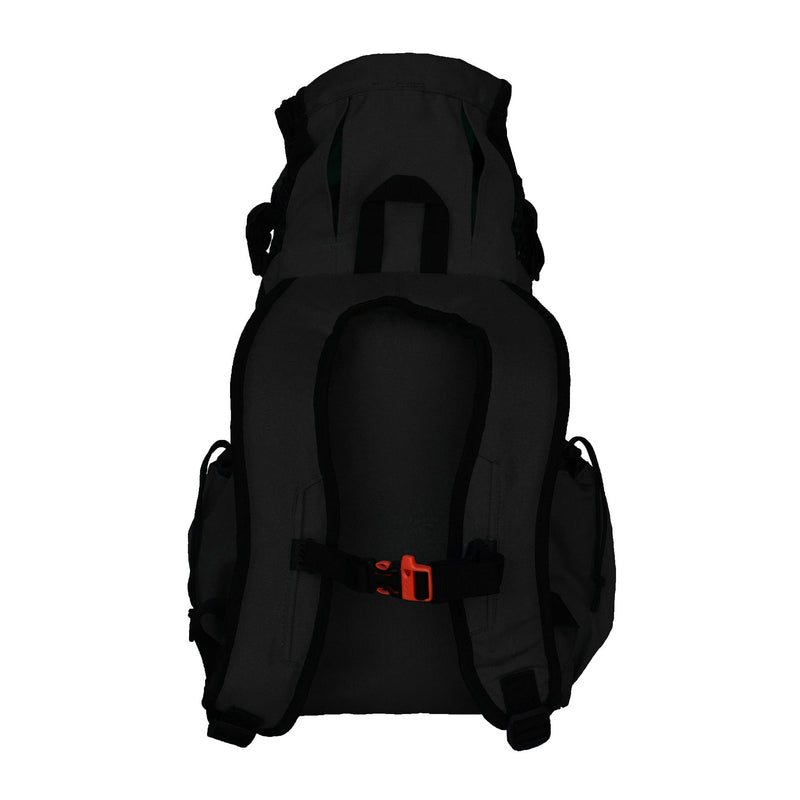 K9 Sport Sack | Dog Carrier Backpack for Small and Medium Pets | Front Facing Adjustable Dog Backpack Carrier | Fully Ventilated | Veterinarian Approved Extra Small Air - Jet Black - PawsPlanet Australia