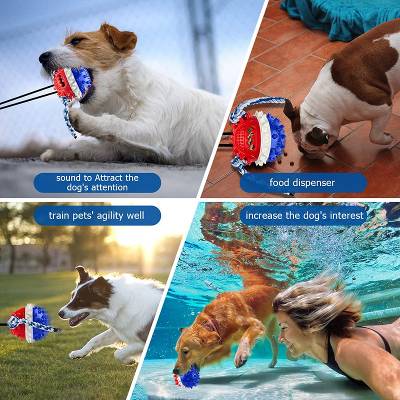 Dog Toys for Aggressive Chewers Interactive Dog Toys Indestructible Dog Chew Toys for Aggressive chewers Dog Puzzle Toys Suction Cup Dog Toy for Large Medium Breed Dog - PawsPlanet Australia