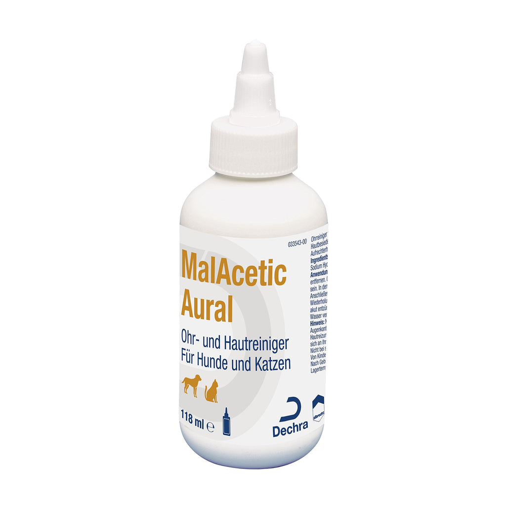 Albrecht MalAcetic Aural - ear and skin cleaner for dogs, cats and small pets - 118 ml - PawsPlanet Australia