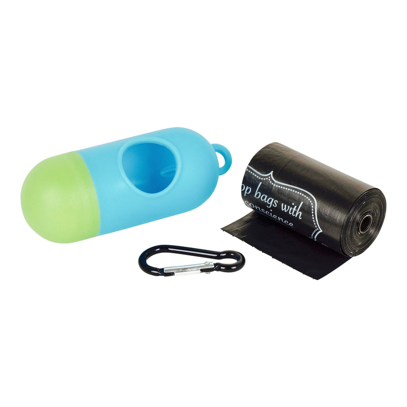 ShoppingLion Poop Bags 1040, 720, 60 or 20 Dog Poop Bags with Dispenser and Leash Clip, Guaranteed Leak-Proof, Extra Thick and Strong Poop Bags for Dogs, Dog Waste Bags Made with EPI Technology 1 Dispenser 1 Dispenser, 20 Bags - PawsPlanet Australia