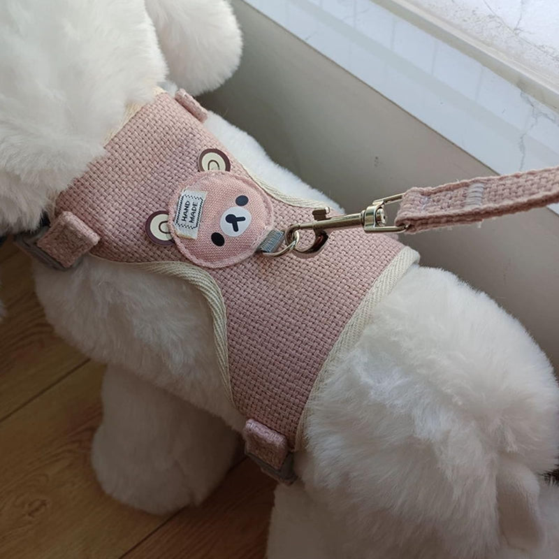Pack of 3 Rabbit Leash 120 cm Adjustable Cat Harness Rabbit Harness Rabbit Leash Dwarf Rabbit Rabbit Leash for Dwarf Rabbits Cat Harness Set with Leash for Cats Cat Harness (3-6 kg) 3-6 kg - PawsPlanet Australia