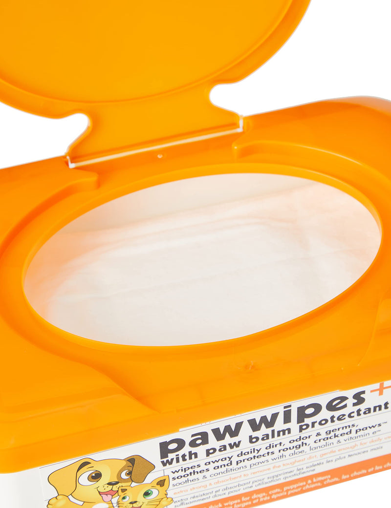 Petkin Paw Wipes 1 White - PawsPlanet Australia