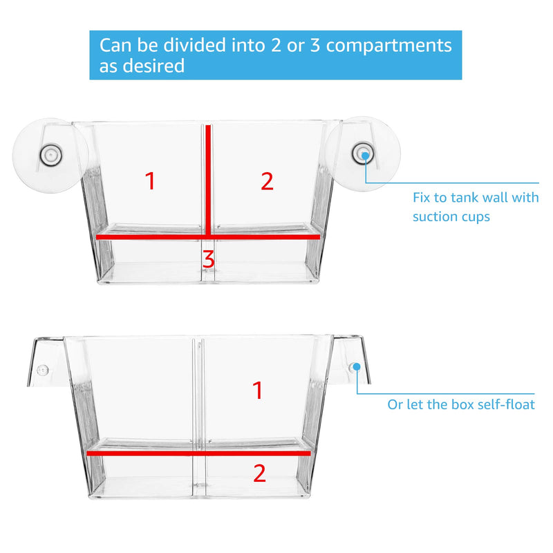 AquaMiracle Fish Hatchery Fish Breeder Incubator Isolation Box for Baby Fish, Sick Fish, Guppy, Shrimp, and Clownfish - PawsPlanet Australia