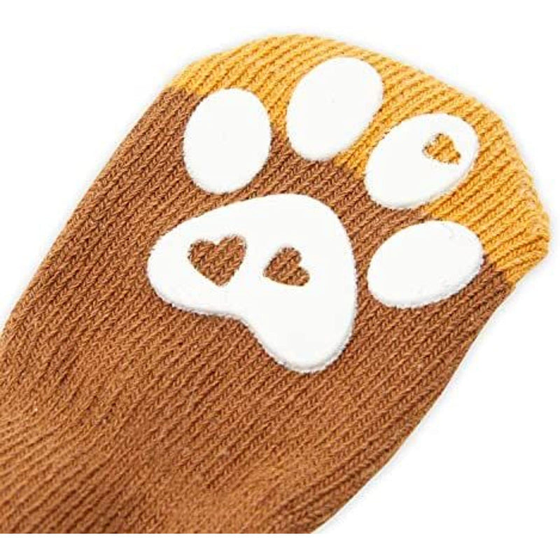 Zodaca Anti-Slip Dog Socks, Paw Protection (Small) Small - PawsPlanet Australia