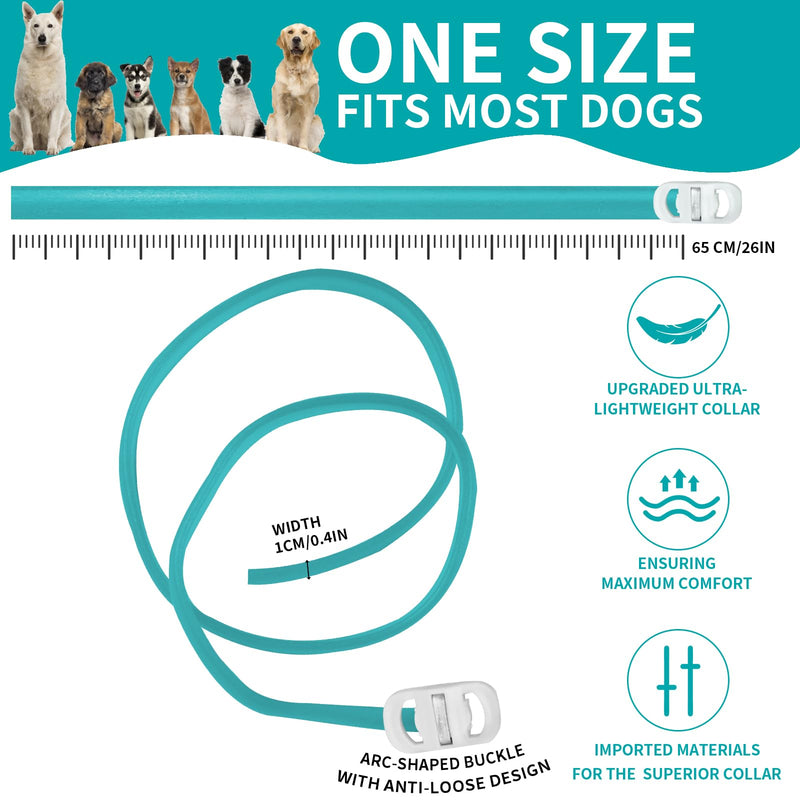 Calming Collar for Dogs, Luminous Dog Collar Calming Collars, Pheromone Waterproof Luminous Anxiety Relief Anti Stress Dog Collar for All Dogs Light Blue Pack of 1 Bright Light Blue Pack of 1 - PawsPlanet Australia