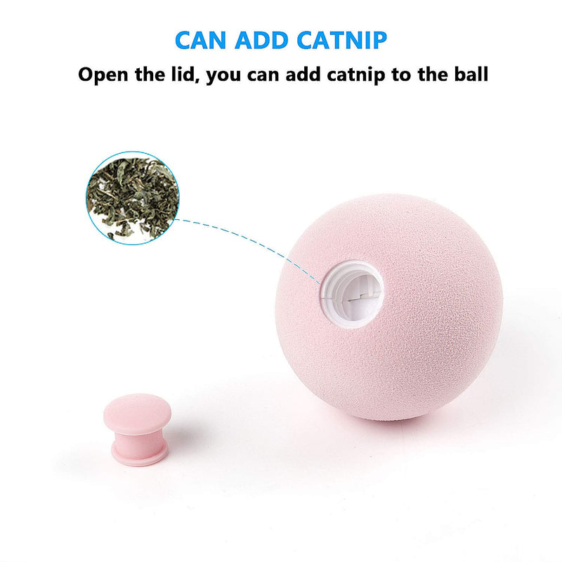 [Australia] - PAKESI Cat Toy Ball, 3PACK, Including Frog, Cricket, Bird Three Kinds of Calls for cat Gravitational Ball, Built-in Catnip 