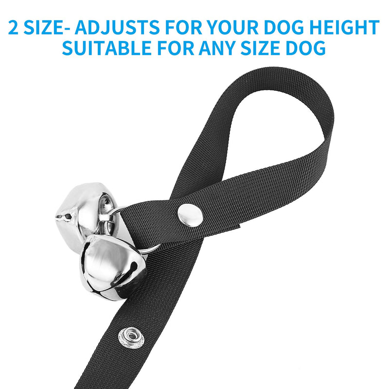 [Australia] - ETZ Dog Doorbell Four-Piece Set, Used for Dog Toilet Training, Adjustable Nylon Rope Length, Dog Teeth Toy, Cat and Dog Grooming Gloves. 