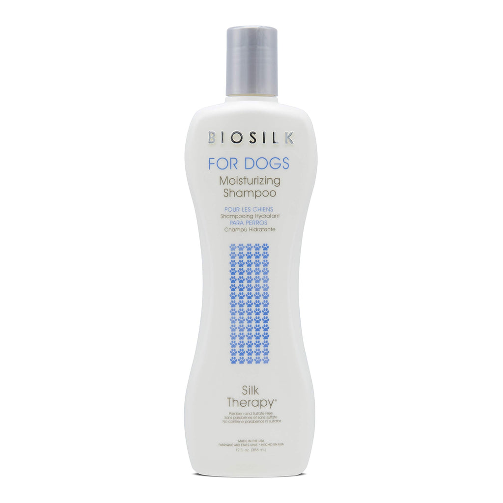 BioSilk for Dogs nourishing moisturizing shampoo 355ml 1 piece (1 pack) Moisturizing shampoo - PawsPlanet Australia