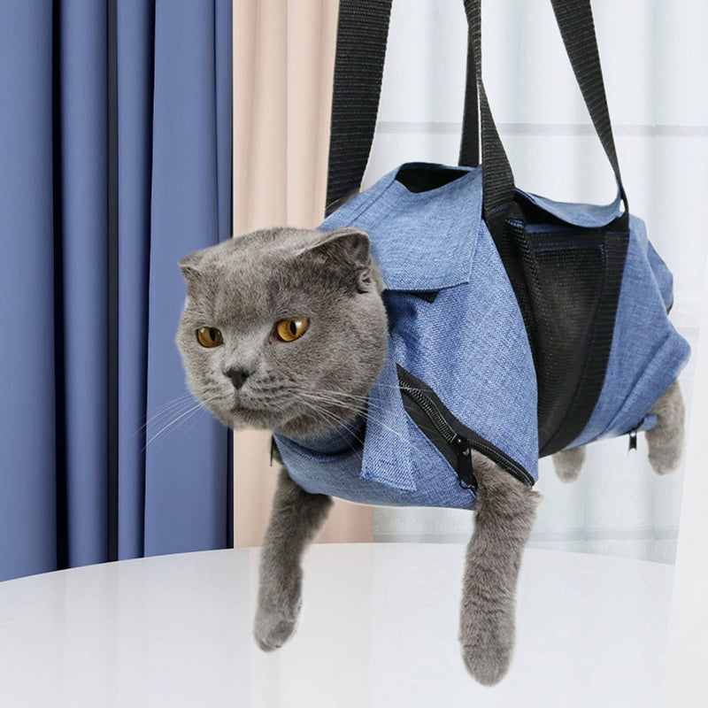 Dog Grooming Hammock, Breathable Foldable Pet Dog Grooming Hammock Harness Adjustable Dog Sling for Grooming Dog Hammock Holding Bag for Cats & Dogs - PawsPlanet Australia