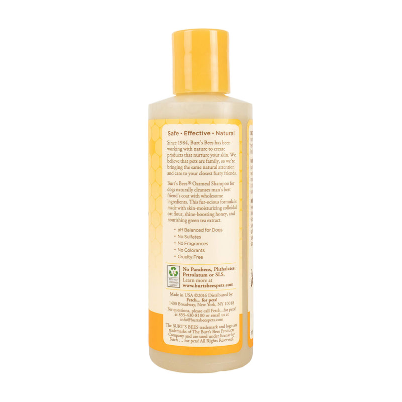 Burt's Bees for Pets Dogs Natural Oatmeal Shampoo with Colloidal Oat Flour and Honey| Oatmeal Dog Shampoo, 4 Ounces (FF5796) - PawsPlanet Australia