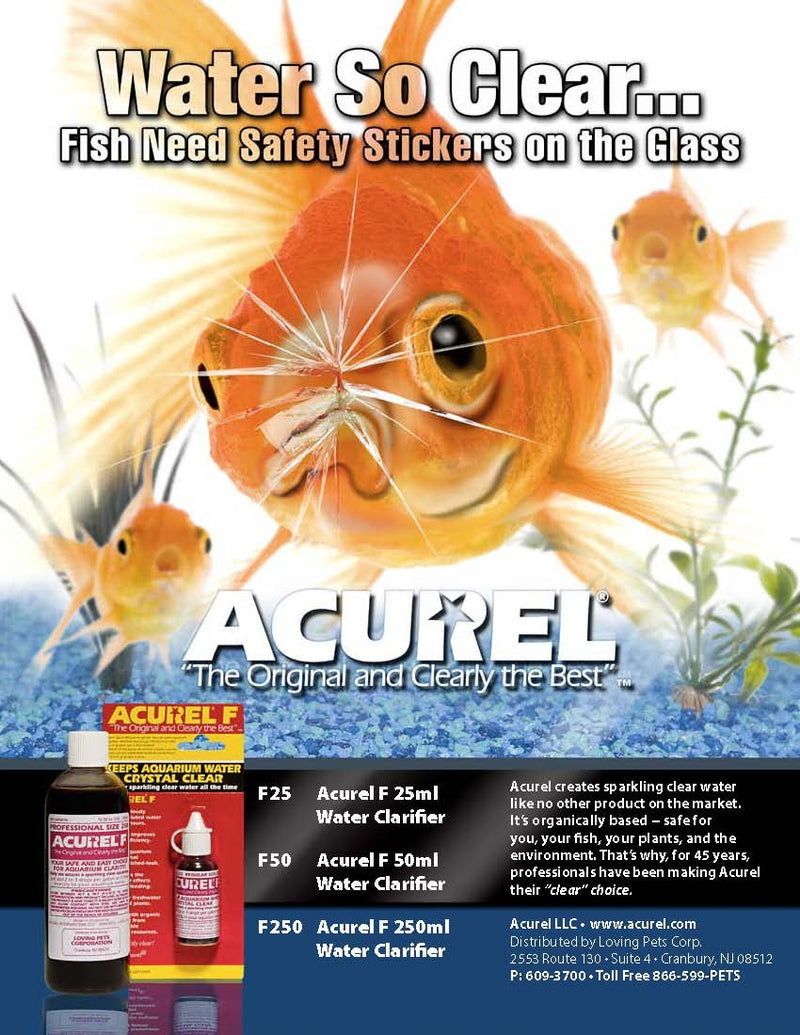 Acurel F50 Millimeter Water Clarifier, Aquarium, Treats 530 Gallons - PawsPlanet Australia