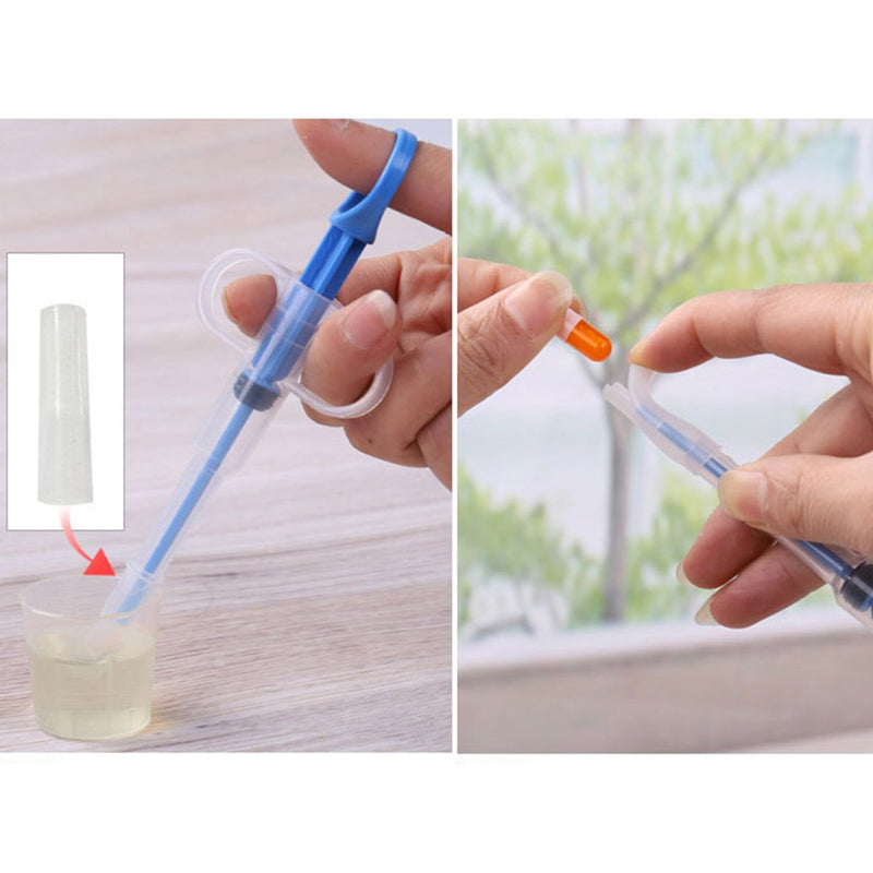 LIYU Dogs and Cats Medicine Feeder (2 Pack) Pet is Given Medicines Medical Feeding Tool Silicone Syringes Super Durable and Reusable Extremely Convenient - Green - PawsPlanet Australia