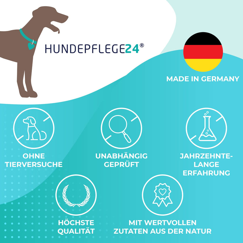 HUNDEPFLEGE24 dog conditioner care spray for effective de-matting, easy combing and gentle fur care for dogs and cats - care combing aid and de-matting spray for dogs long hair and short hair 500 ml - PawsPlanet Australia