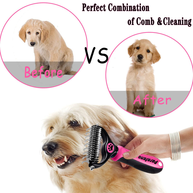 Dog brush cat brush pet for dogs and cats with long hair, hair remover pet brush for removing the undercoat - PawsPlanet Australia