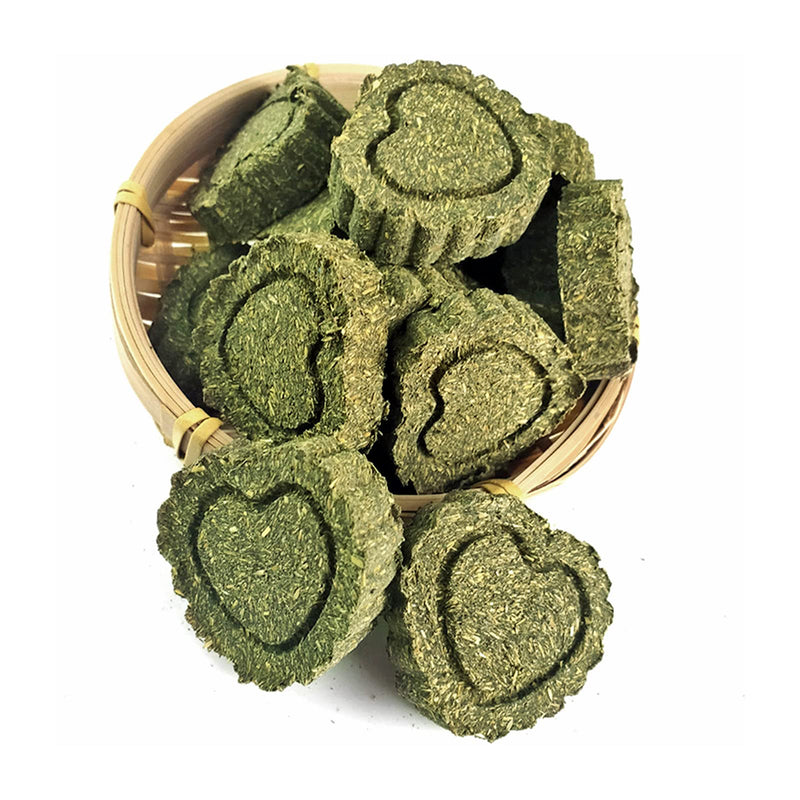 RoadLoo Rabbit Chew Toys, Pack of 32 Rabbits Natural Hay Grass Cakes Natural Hay Chew Toys Bunny Chew Toys Guinea Pig Chew Toys for Rabbits/Chinchilla/Guinea Pigs/Hamsters - PawsPlanet Australia