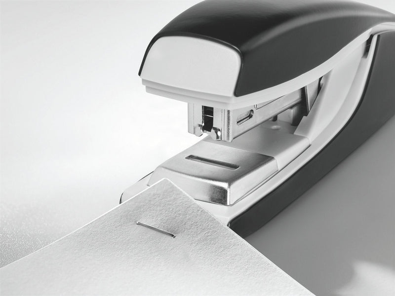 Leitz stapler, 30 sheet stapler with 200 staples, metal stapler with plastic elements, WOW series, ice blue, 55021051 cardboard packaging - PawsPlanet Australia