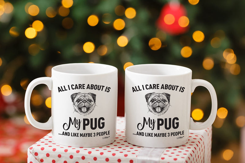 Pug Mom Gifts Mug For Christmas Women Men Dad Decor Lover Decorations Stuff I Love Pug Coffee Accessories Art Apparel Funny Birthday Gift Home Supplies Products Dog Coffee Cup Mugs 1 1 Count (Pack of 1) - PawsPlanet Australia