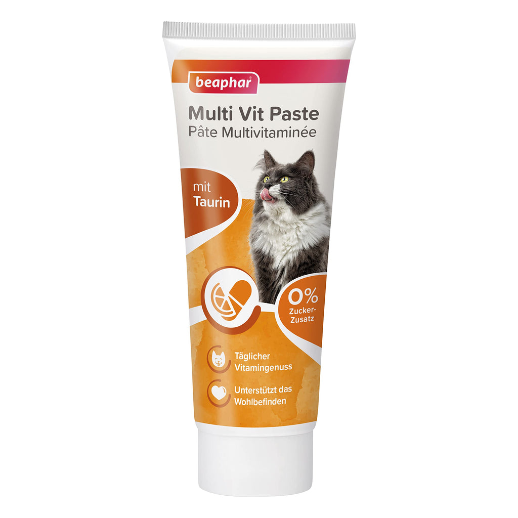 Beaphar multi-vitamin paste for cats, 250 g (pack of 1) 250 gr - PawsPlanet Australia