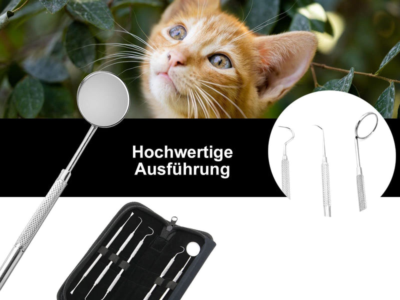 Dog Tartar Remover Set Scaler Tooth Cleaner for Pets Toothbrush Replacement Made of Stainless Steel Teeth Cleaning Dental Care Tartar Scraper (Type 26) Type 26 - PawsPlanet Australia