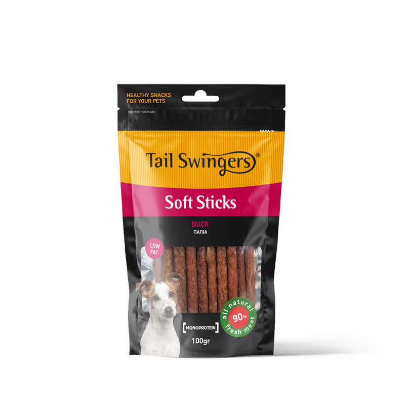 Tailswingers Treats - Dogs - Healthy Snacks - Perfect for Training - No Sugar (Duck Sticks 400gr) Duck Sticks 400gr - PawsPlanet Australia