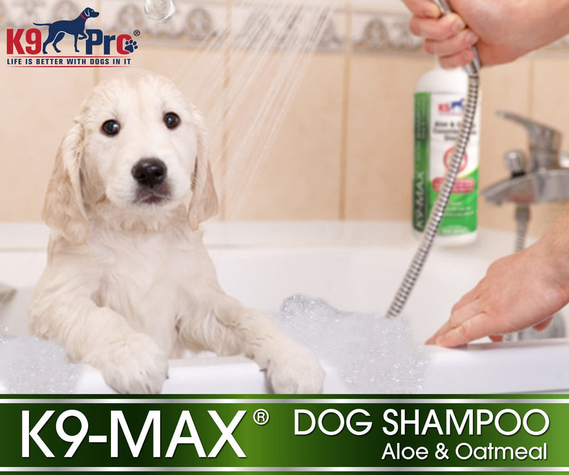 Oatmeal Dog Shampoo and Conditioner - for Dogs with Allergies and Dry Itchy Sensitive Skin. Best Hypoallergenic Medicated Tear Free Anti Itch for Puppy - with Aloe Cucumber Essence and Melon Extract - PawsPlanet Australia