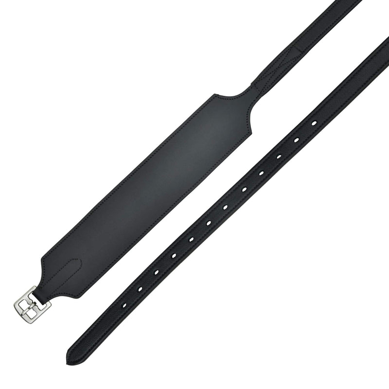 SIE Wrapped Stability Stirrup Leathers Black 48'' - PawsPlanet Australia