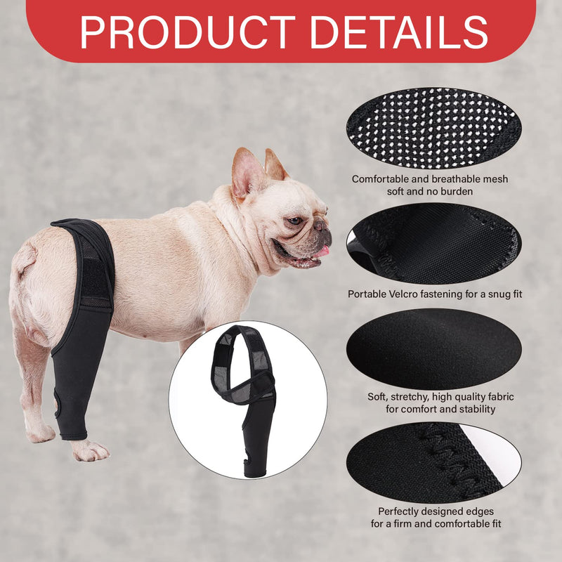 Dog Knee Brace Dog Leg Brace for Support with Cruciate Ligament Injury Dog Leg Brace for Torn acl Hind Leg Better Recovery with Dog ACL Knee Brace Dog Hip Support Brace Pet Knee Brace (M) Medium - PawsPlanet Australia