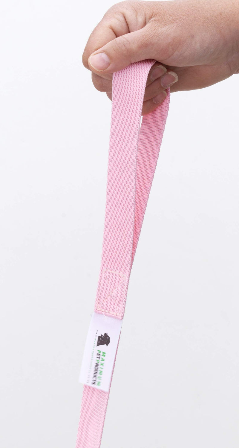 Maximum Pet Products 50ft Baby Pink Dog Training Lead - PawsPlanet Australia