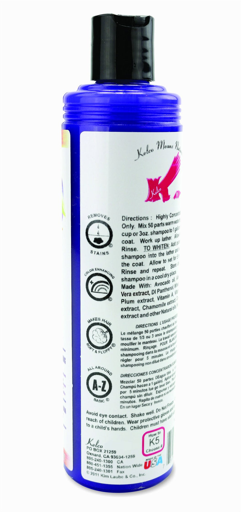 [Australia] - Kelco 50:1 Plum White Shampoo 11 Ounce 