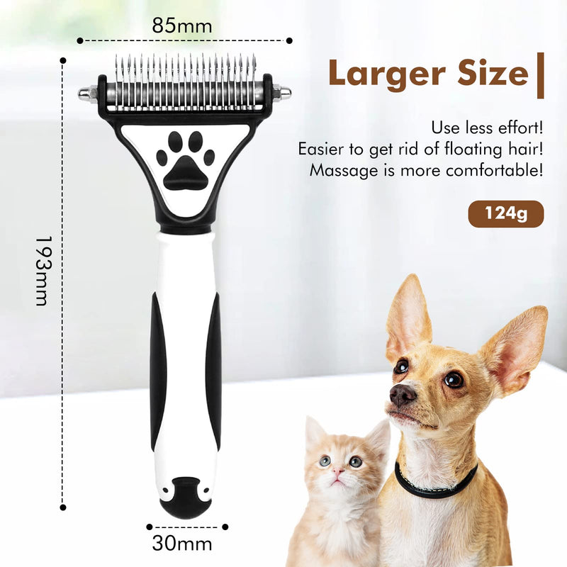 Cat brush, dog brush, pet brushes, cat brush, short hair, cat brush, long hair, gentle and precise hair removal, cat brush, cat hair brush against matting, massaging undercoat brush. - PawsPlanet Australia