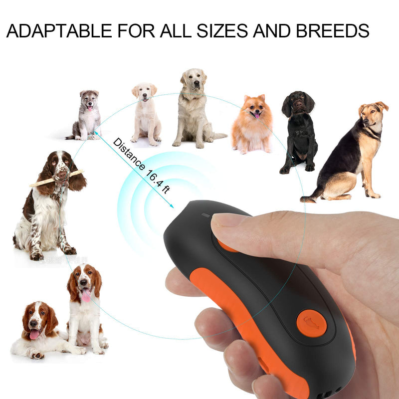 Bestdoggo Ultrasonic Barking Control Device, Safe for Pets, Anti Barking Dog Barking Deterrent Indoor&Outdoor, Stop Barking Dog Device, Bark Deterrent Range of 16.4Ft, Dog Trainer - PawsPlanet Australia